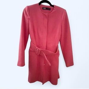 Zara Vibrant Pink Coat